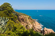 Beautiful seascape with blue sky