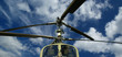 Details of the rotor of modern military helicopter