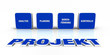 Text Konzept - 3D Projekt Blau 4