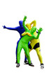 Peopel silhouette dancing
