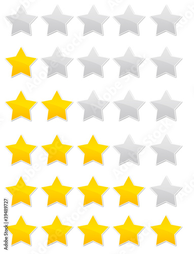 Illustration: évaluation - vote - avis - note - étoiles évaluation - vote - avis - note - étoiles