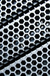 abstract metallic grid