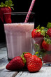 frullato di fragole