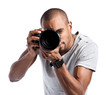 homme métiss photographe