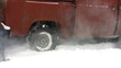 Stuck Vehicle in the Snow