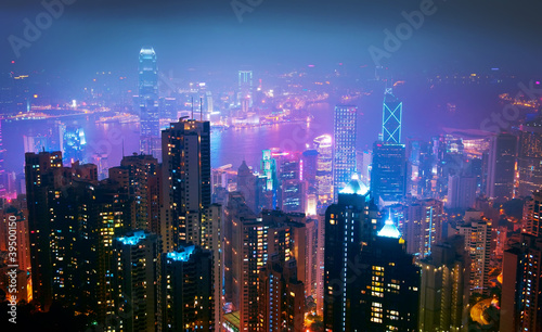 Photo: Hong Kong Nght View Hong Kong Nght View
