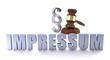 Impressum - Paragraph - Richterhammer