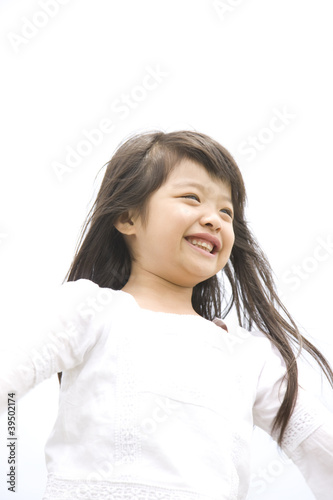 Photo: 笑顔の女の子 笑顔の女の子