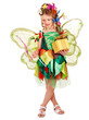 Child with flower and butterfly.