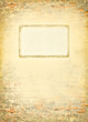 Cover design in an urban style at brick wall texture paper