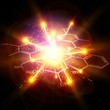 Vektor: Big Bang & chemical formulas Big Bang & chemical formulas