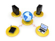 Network concept. Network concept.