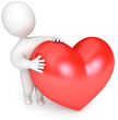 Small people with a heart