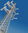 Power Transmission Line. 3d render