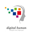 Logo digital generation # Vector
