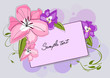 Einladung Floral