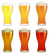 Lager, Amber And Stout Beers Set
