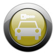 Yellow Metallic Orb Button 