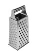 Metal grater. Isolated on white background Metal grater. Isolated on white background