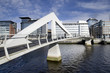 Foto: Modern bridge in Glasgow Modern bridge in Glasgow