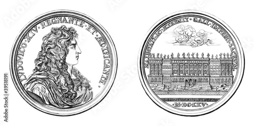Illustration: Medal Louis XIV Medal Louis XIV