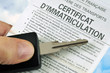 Certificat d'immatriculation