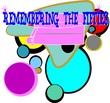 remembering the fifties background vector