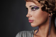 fashion portrait in studio