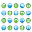 different kinds of houses and buildings