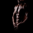 strong athletic man