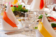 Photo: place setting at restaurant place setting at restaurant