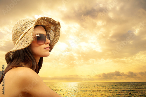 Photo: Sexy girl on the beach Sexy girl on the beach