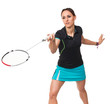 badminton player portrait
