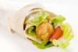 tortilla with chicken and vegetables