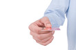 young Male hand paying with the credit card