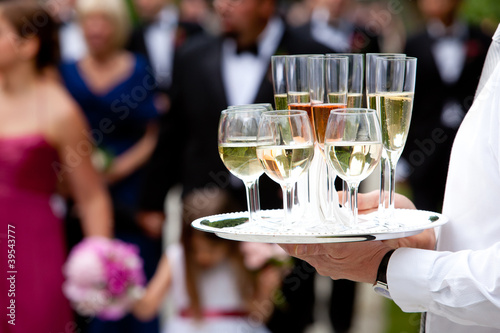 Photo: beverages being served by a waiter beverages being served by a waiter