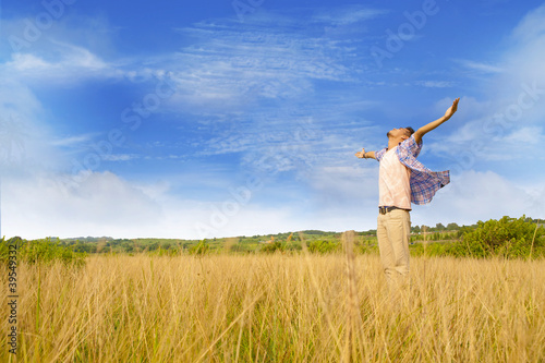 Photo: Man worship god Man worship god