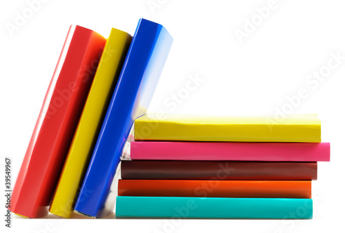 Photo: Books isolated Books isolated
