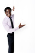 businessman presenting