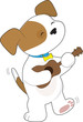 Vector: Cute Puppy Ukulele Cute Puppy Ukulele
