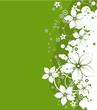 Abstract floral background