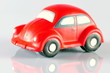 small red toy beetle car