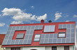 Roof full with sun panels.