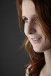 Adult redhead woman