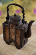Antique Asian brass teapot