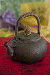 Antique Asian brass teapot