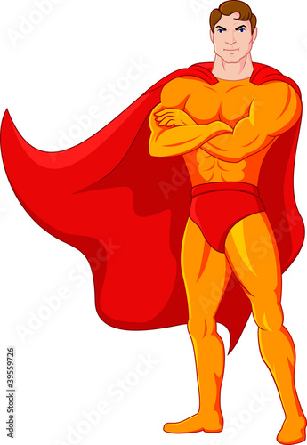 Vector: Supern cartoon character Supern cartoon character