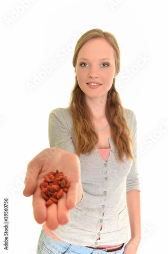Photo: Goji dans la main Goji dans la main