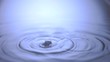 Falling drips in super slow motion