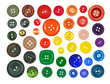 collection of various buttons